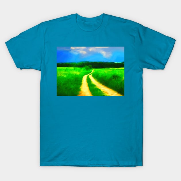 The Path T-Shirt by jasminaseidl